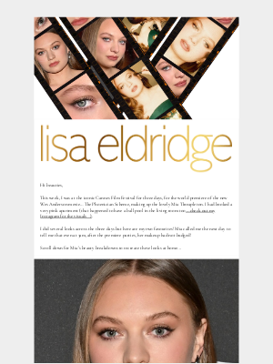 Lisa Eldridge - You Cannes get the look!