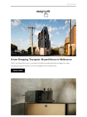 AHAlife - Weekly Digest: A Jaw-Dropping, Triangular-Shaped House in Melbourne