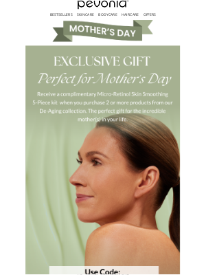 Pevonia Botanica - Claim Your FREE Skincare Gift for Mom 💚