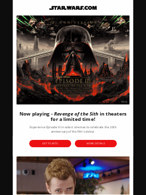 Disney World Resorts - Now playing - See Revenge of the Sith in theaters for a limited time!