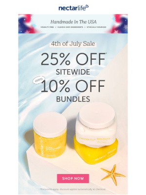 Nectar Bath Treats - Sparkle more, save BIG!