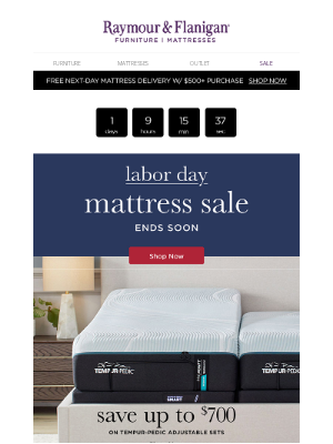 Labor Day mattress deals end soon!