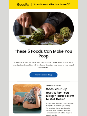 GoodRx - These 5 Foods Can Make You Poop