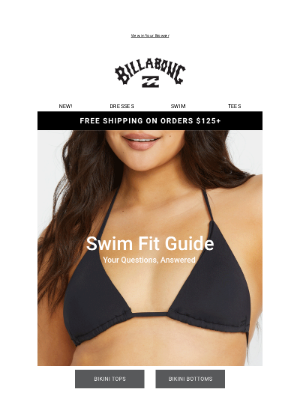 Billabong - Looking for the perfect swim?