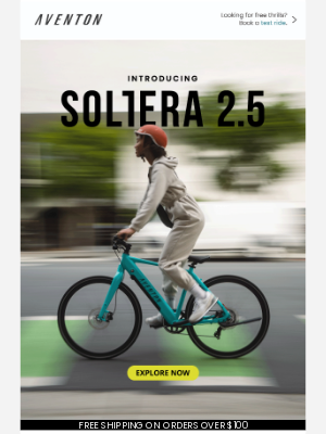 Aventon Bikes - Looking for a lightweight ride? Soltera 2.5 is here🚲