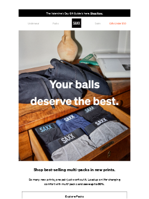 SAXX Underwear - Treat your balls to the very best