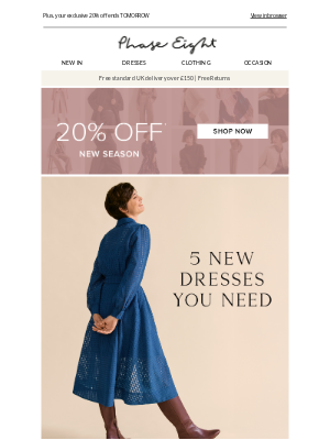 Phase Eight - NEW: The 5 dresses you'll love