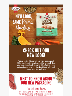 Primal Pet Foods - Introducing Our New Primal Look 🎉