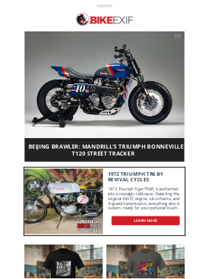 Bike EXIF - Beijing Brawler: Mandrill's Triumph Bonneville T120 Street Tracker