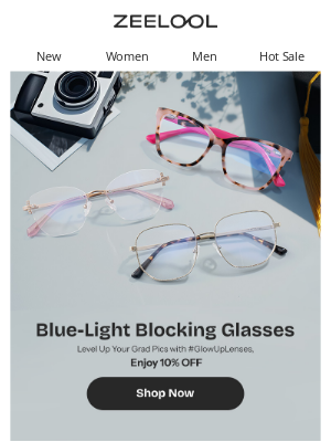 Zeelool - 10% OFF Blue-Light Blocking Glasses