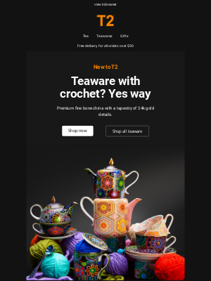 T2 Tea (Australia) - Colourful retro inspired teaware has arrived