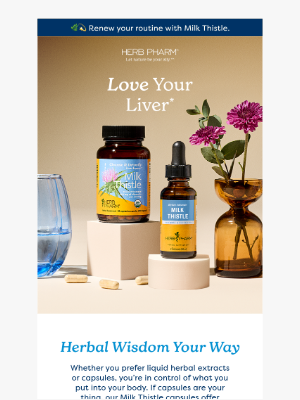 🌿💫 Renew your routine with Milk Thistle.