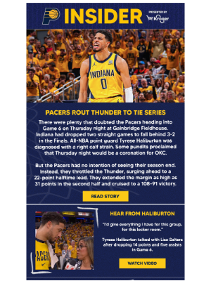 Indiana Pacers - Pacers force Game 7!