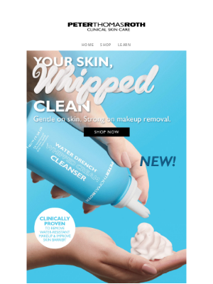 Peter Thomas Roth - NEW! Water Drench® Whipped Cream Cleanser