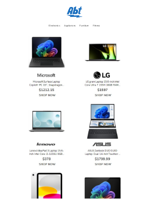 Abt Electronics - Your Back to School HQ