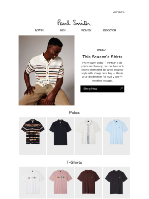 Paul Smith (United Kingdom) - Your summer uniform, updated