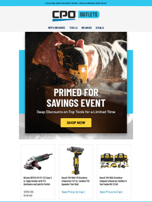 CPO Outlets - Primed for Savings: Exclusive Deals Just Dropped
