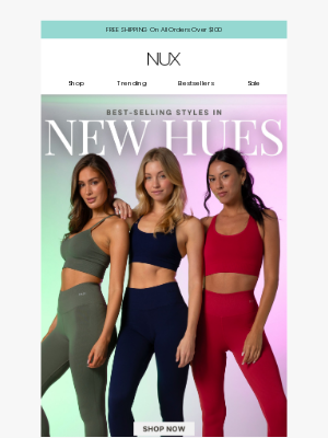 NUX - 🎉 New drop alert! Discover your perfect look in trendy shades