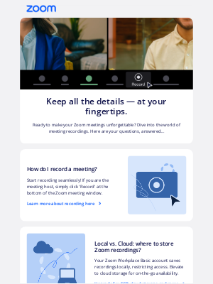 Zoom Video Communications - Master your meetings with Zoom recordings today!