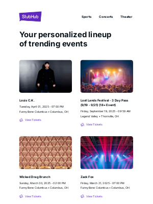 Teespring - Your event lineup: Louis C.K.