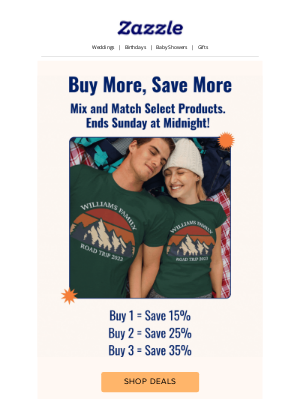 Zazzle - ENDS SOON: Buy More, Save More 💸
