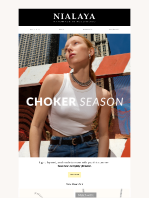 Nialaya Jewelry - Your Next Favorite Choker Has Arrived