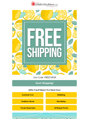 GiftsForYouNow.com - FREE Shipping | Start Your Week Off Right!