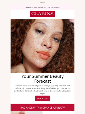 Clarins - The Summer Edit Is Here 🌤