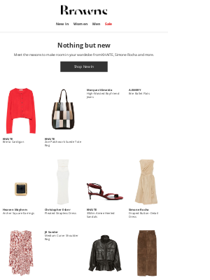 Browns Fashion - New styles to know