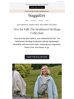 baggallini - Now Trending: Heathered Heritage