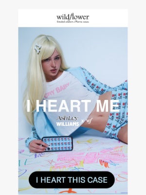 Wildflower Cases - a new case to say “I 💙 me”