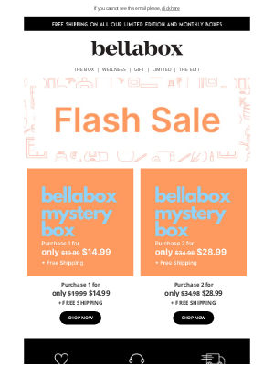 bellabox (Australia) - Limited stock: Don't Miss Out on Mystery Boxes Bundle!