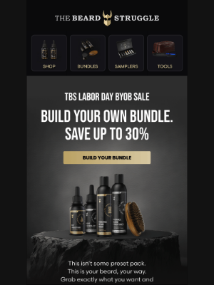 Your Beard. Your Rules. Your Sale.