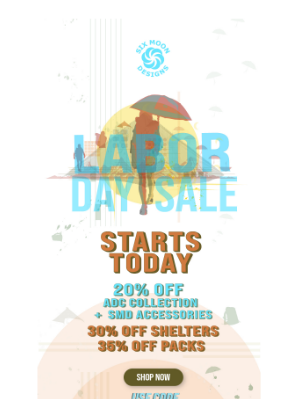 Six Moon Designs - Save Up to 35% - Labor Day Sale Starts Today