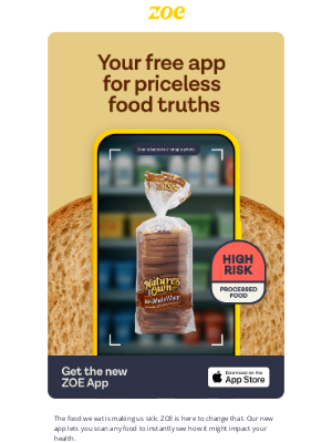 Zoe - How healthy is your snack?