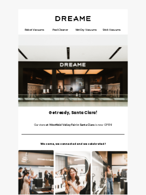 Dreame Tech - Dreame Has Landed in Santa Clara — See the Opening Highlights!