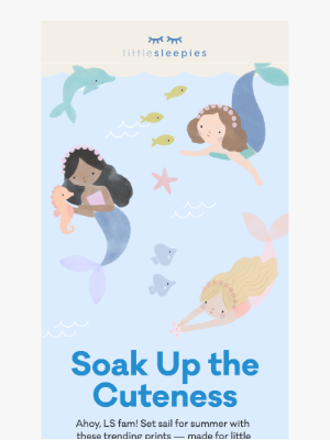 littlesleepies - Ahoy! NEW Prints Are In! ⚓🧜🏻‍♀️🌊