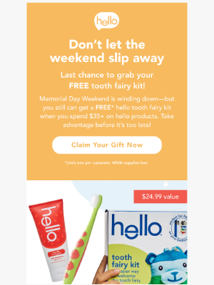Hello Products - Last Chance for a Free MDW Gift! 🎁