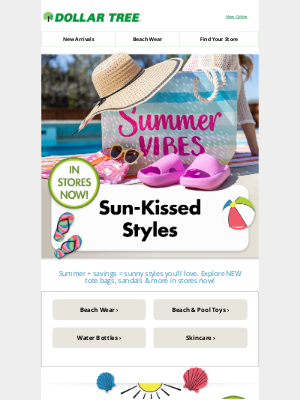 Dollar Tree - ‼️Have you seen our NEW summer styles?