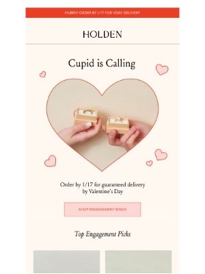 HOLDEN - planning a valentine’s proposal?