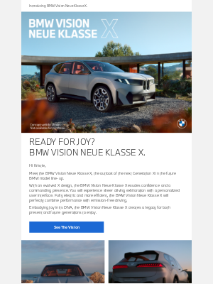 BMW USA - Kristie, welcome to a new era of X
