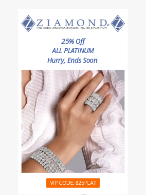 Ziamond - 💎 25% Off ALL Platinum