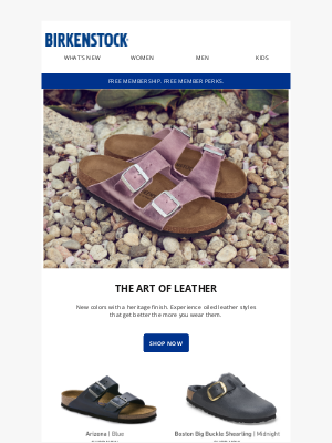 Birkenstock - New oiled leather colors