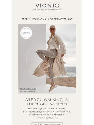 Vionic - Your Take on the Walk Max Wanderer