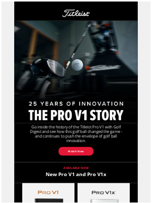 Titleist - The Pro V1 Story - 25 Years of Innovation