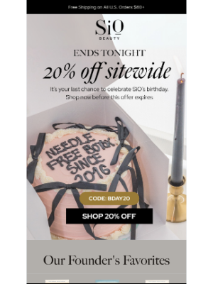 SiO Beauty - Hey there, 20% off is ending soon…