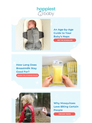 Happiest Baby - An Age-by-Age Guide to Naps 😴