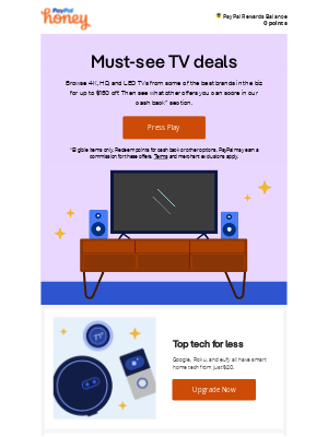 Honey - Need a new TV? We thought so.