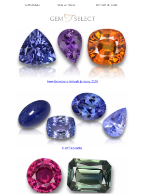 GemSelect.com - GemSelect - January Gemstone Deals | Tanzanite, Sapphire, Amethyst and more