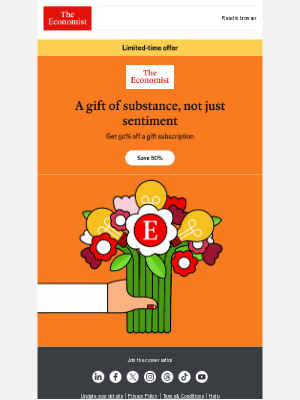 Give clarity: 50% off, limited-time offer